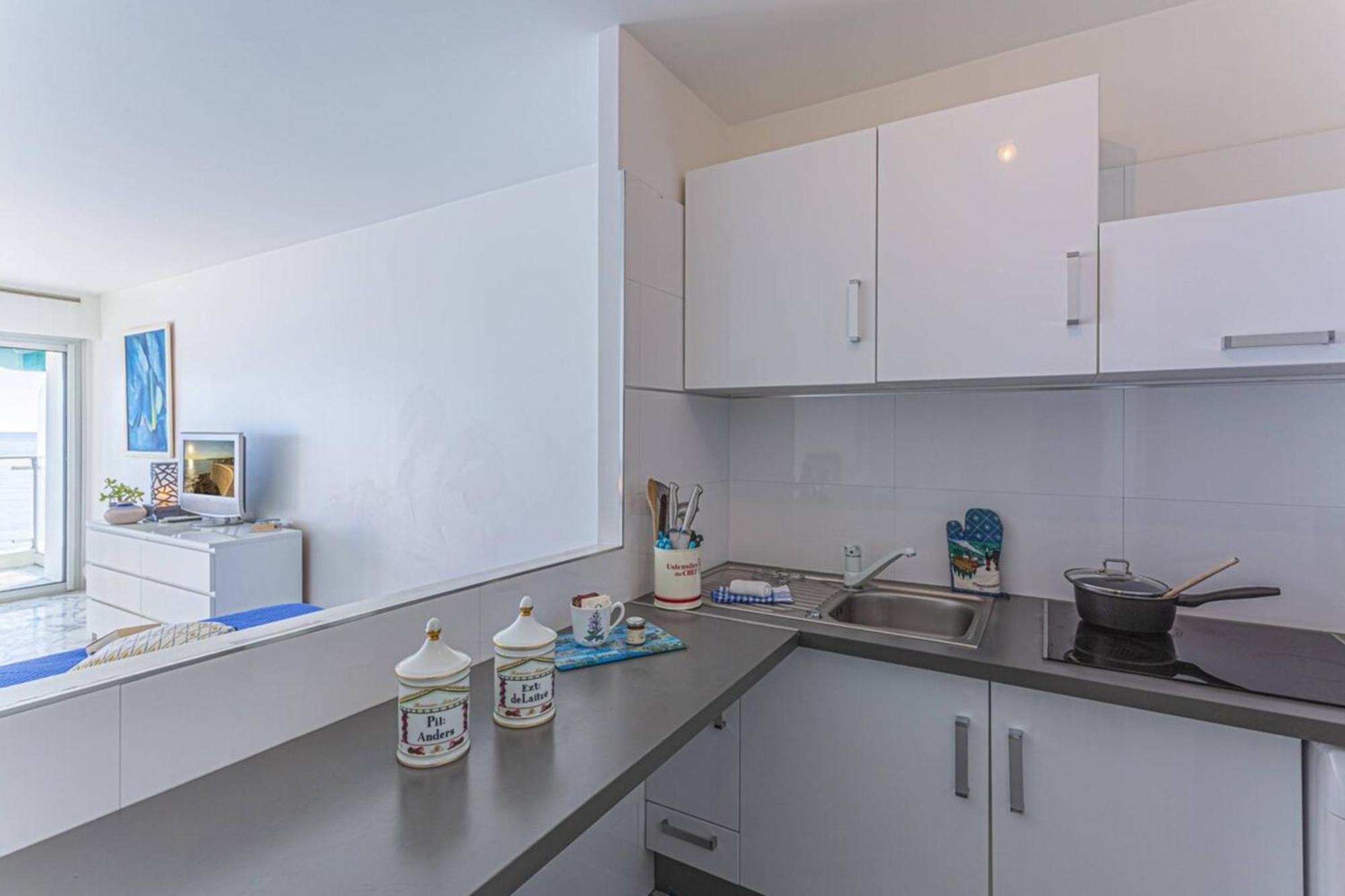 Prom 199 - Spacious Studio - Promenade - Sea View นีซ ภายนอก รูปภาพ