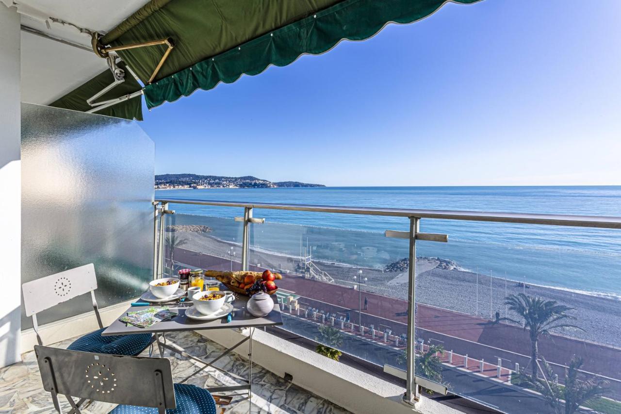Prom 199 - Spacious Studio - Promenade - Sea View นีซ ภายนอก รูปภาพ